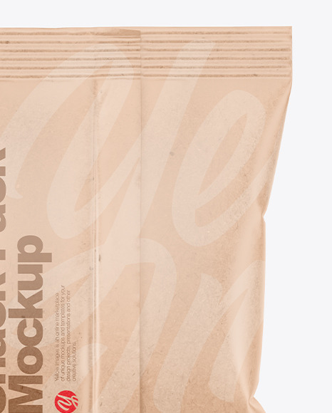 Craft Snack Pack Mockup PSD #1