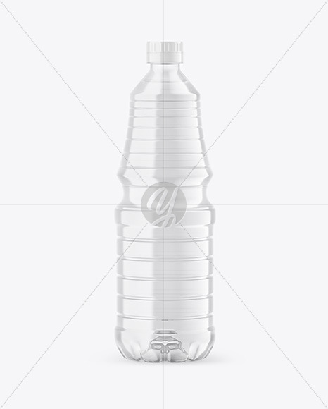 Clear Plastic Vinegar Bottle Mockup PSD #3
