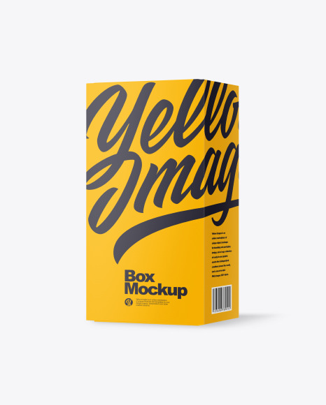 Glossy Medical Ampoule with Box Mockup Glossy Medical Ampoule with Box Mockup