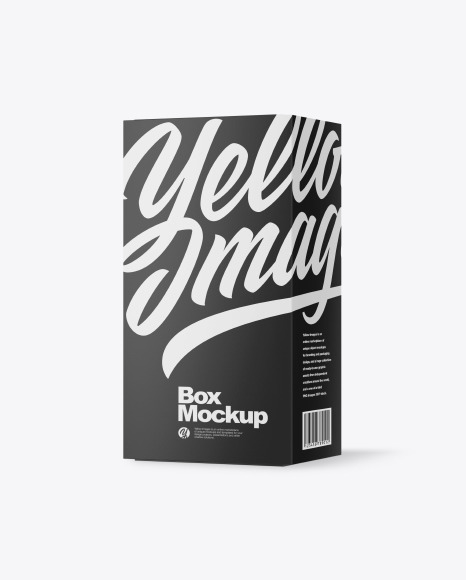 Amber Medical Ampoule with Box Mockup Amber Medical Ampoule with Box Mockup