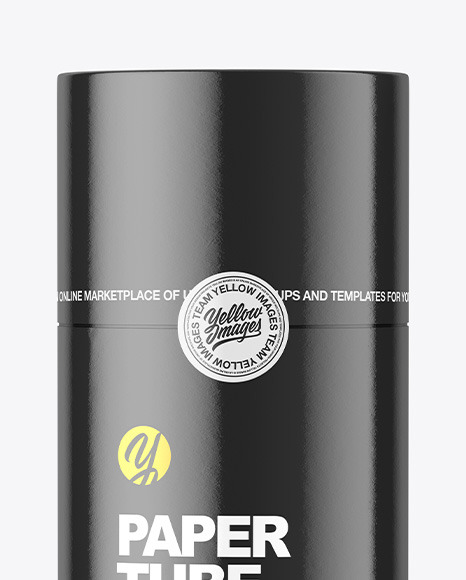 Glossy Tube Mockup PSD #6