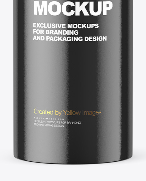 Glossy Tube Mockup PSD #7