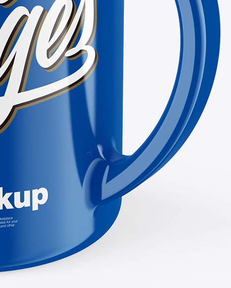 Glossy Mug Mockup PSD #6