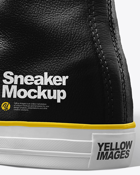 Leather Sneaker Mockup PSD #5