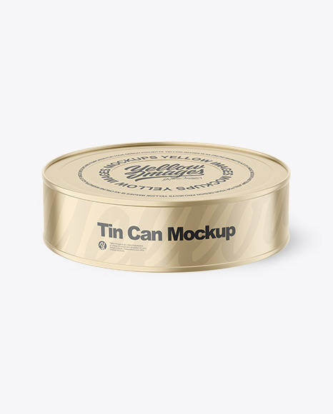 Tin Can Mockup