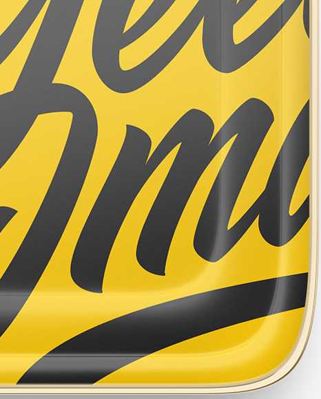 Fish Can w  Pull Tab Mockup PSD #2