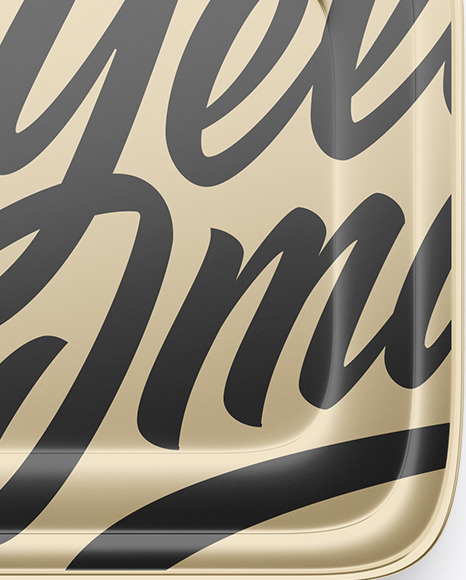 Fish Can w  Pull Tab Mockup PSD #2