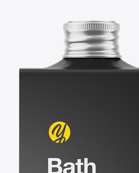 Glossy Bottle w/ Paper Label Mockup Glossy Bottle w/ Paper Label Mockup