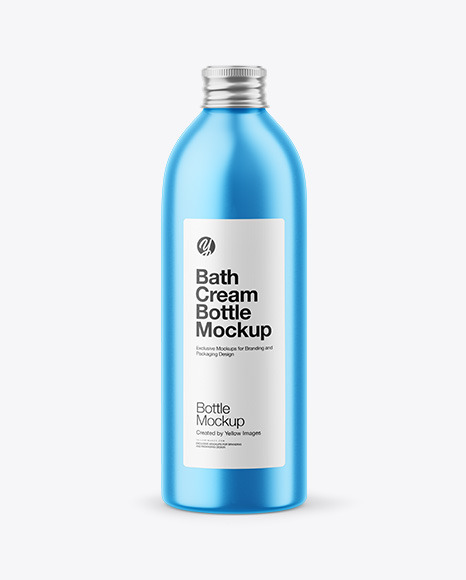 Bottle with Label Mockup 01