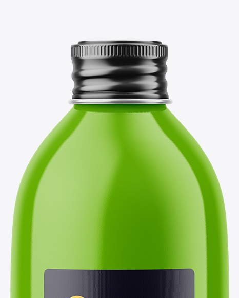 Glossy Bottle w/ Glossy Label Mockup bathroom 94275