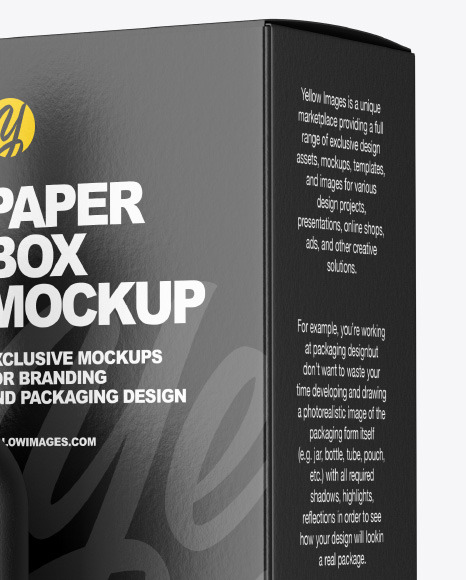 Ceramic Dropper Bottle w  Paper Box Mockup PSD #6