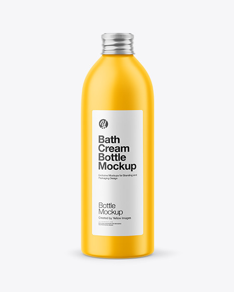 Bottle with Label Mockup 02