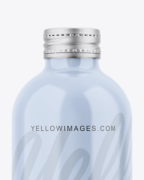 Glossy Bottle Mockup PSD #1