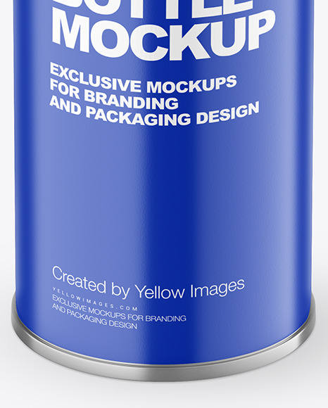Olive OIl Tin Can w  Matte Finish Mockup PSD #6