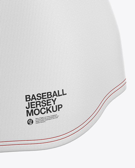 Women s Baseball Jersey Mockup PSD #1