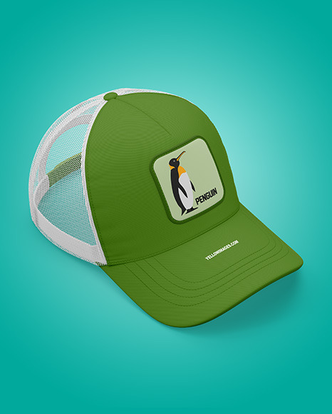 Baseball Cap Mockup   Half Side View PSD #1