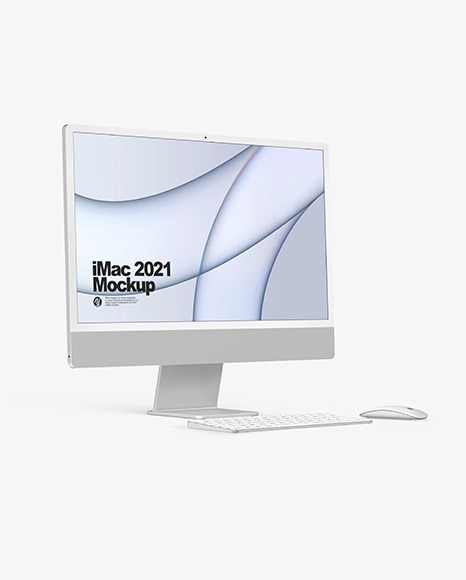 iMac 24” Mockup