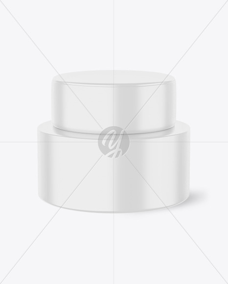 Cosmetic Jar Mockup PSD #1