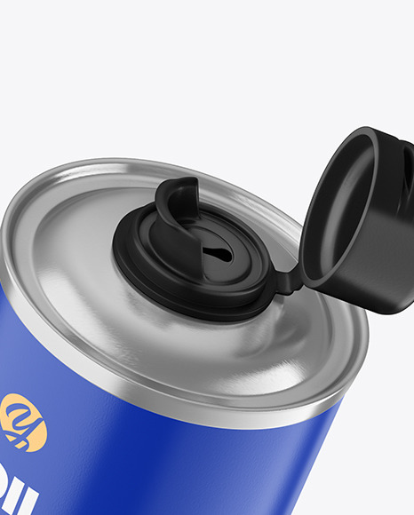 Olive Oil Tin Can w  Matte Finish Mockup PSD #2