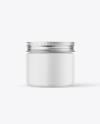 60ml Matte Jar w/ Metallic Cap Mockup