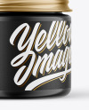 60ml Matte Jar w/ Metallic Cap Mockup