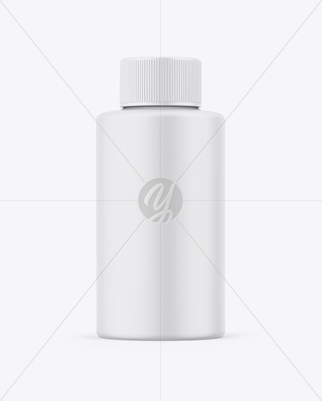 Matte Bottle Mockup PSD #3