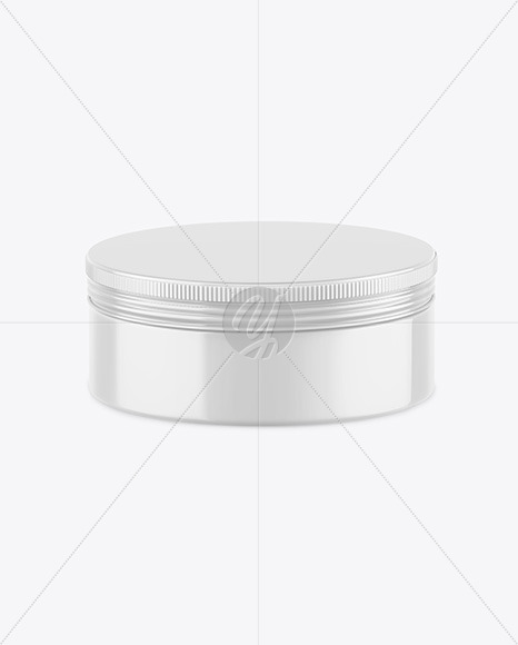 Glossy Cosmetic Jar Mockup PSD #1