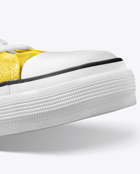 Canvas Sneaker Mockup PSD #2