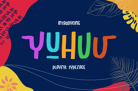 Yuhuu Typeface