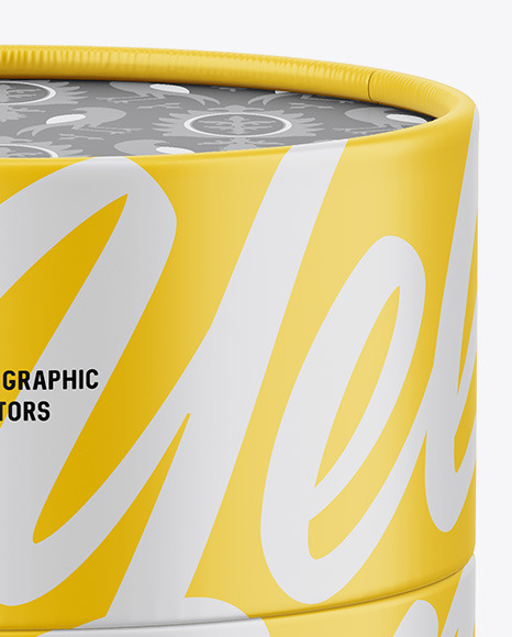 Paper Tube Mockup PSD #1