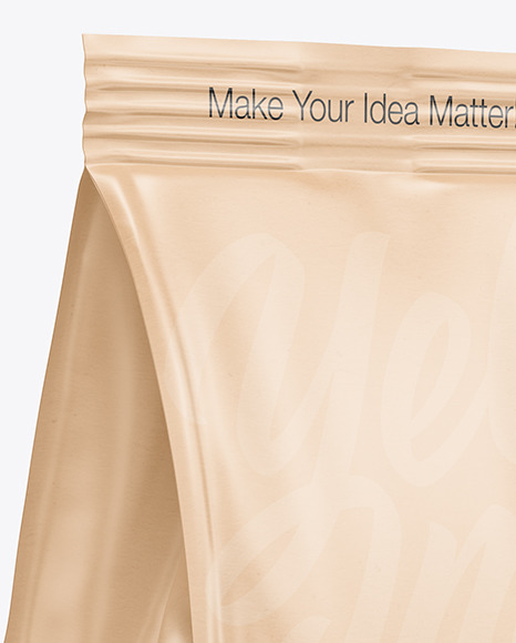Kraft Food Bag Mockup PSD #2