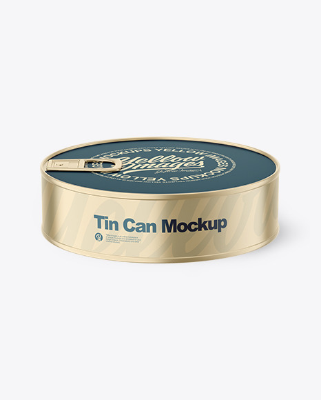 Tin Can Mockup