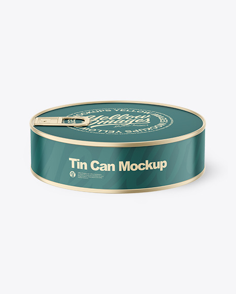 Tin Can Mockup