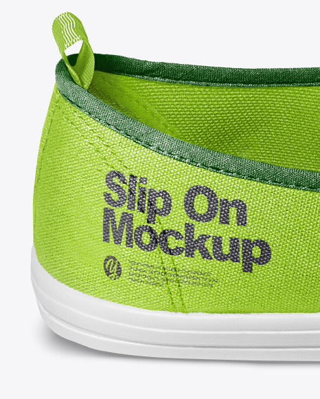 Slip On Mockup PSD #6