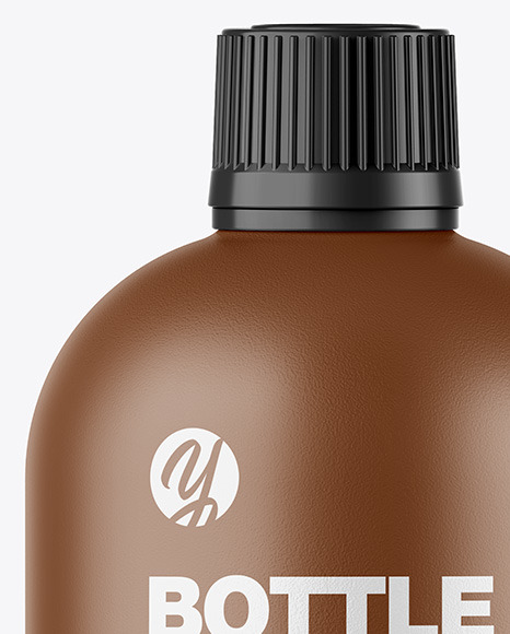 Textured Cosmetic Bottle Mockup Textured Cosmetic Bottle Mockup