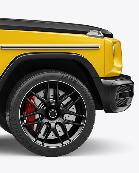 Full-size Luxury SUV - Side View Full-size Luxury SUV - Side View