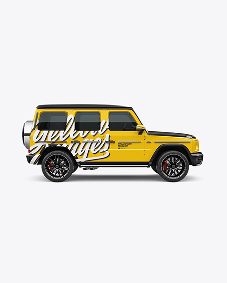 Full-size Luxury SUV - Side View Full-size Luxury SUV - Side View
