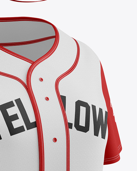 Women’s Full Baseball Kit Mockup PSD #2