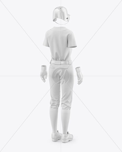 Free Women’s Full Baseball Kit Mockup Apparel Mockups