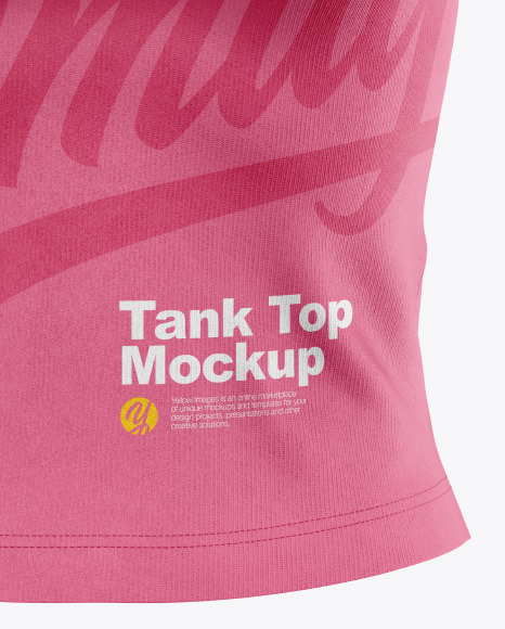 Women s Tank Top Mockup  Front View PSD #1