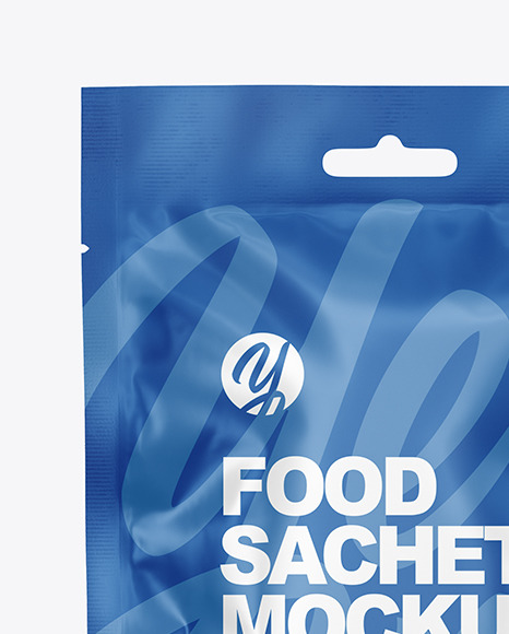 Matte Sachet Mockup PSD #1