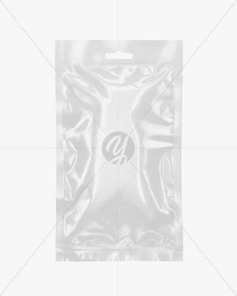 Glossy Sachet Mockup PSD #3