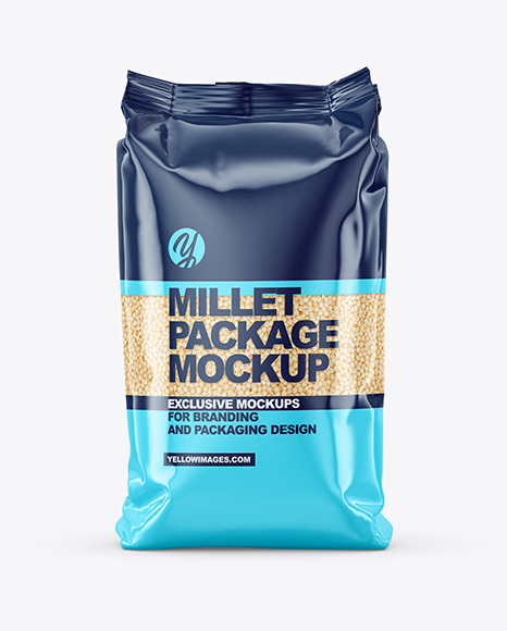 Millet Package Mockup
