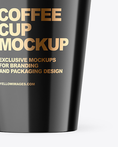 Glossy Coffee Cup Mockup PSD #5