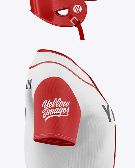 Women’s Full Baseball Kit Mockup PSD #2