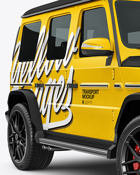 Full-size Luxury SUV - Half Side View Full-size Luxury SUV - Half Side View