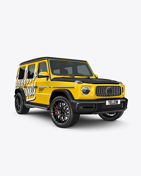 Full-size Luxury SUV - Half Side View Full-size Luxury SUV - Half Side View