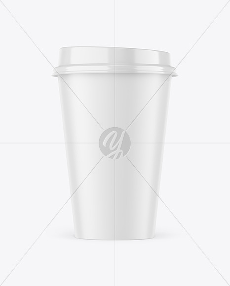 Matte Coffee Cup Mockup PSD #3
