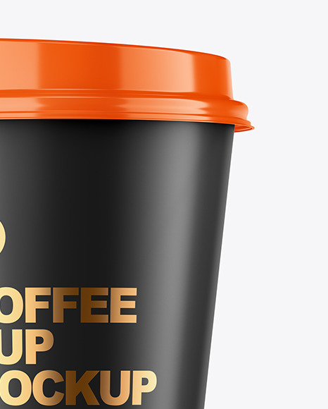 Matte Coffee Cup Mockup PSD #7