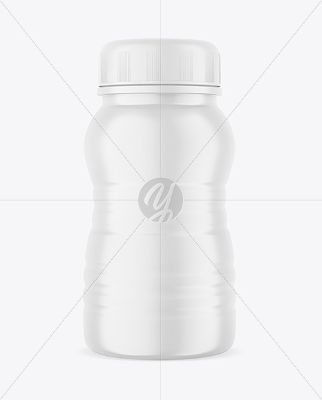 Matte Plastic Bottle Mockup PSD #3